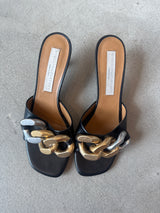 Falabella Kitten Heel Sandal