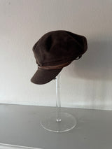 Brown newsboy Hat