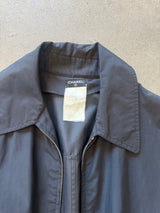 Black 90s Raincoat