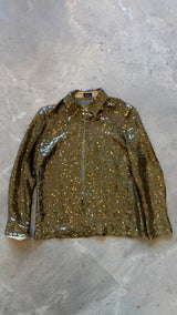 Gold Sequin Shirt