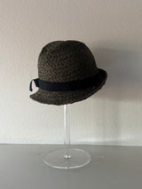 Green woven Hat