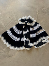 Velvet and Lace Cape FW23