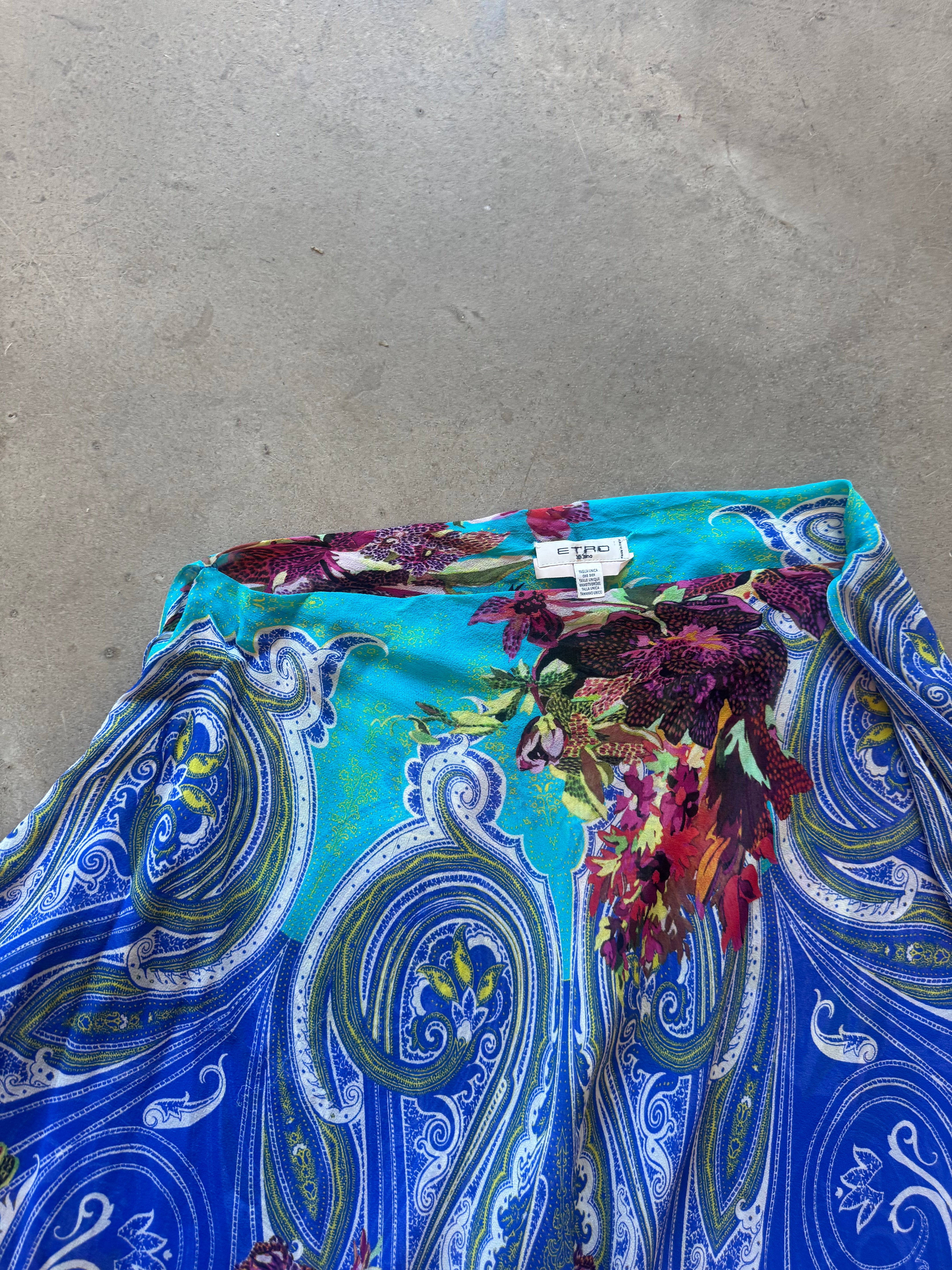 Silk Vintage Poncho