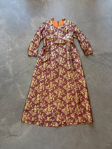 Orange & Gold Gown