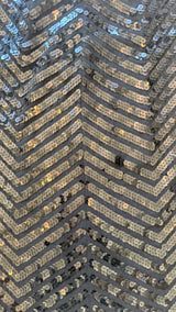 Black Sequin Skirt