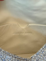 Envelope Pearly Jacquard Clutch Bag