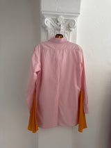 Pink Shirt with Orange detailing