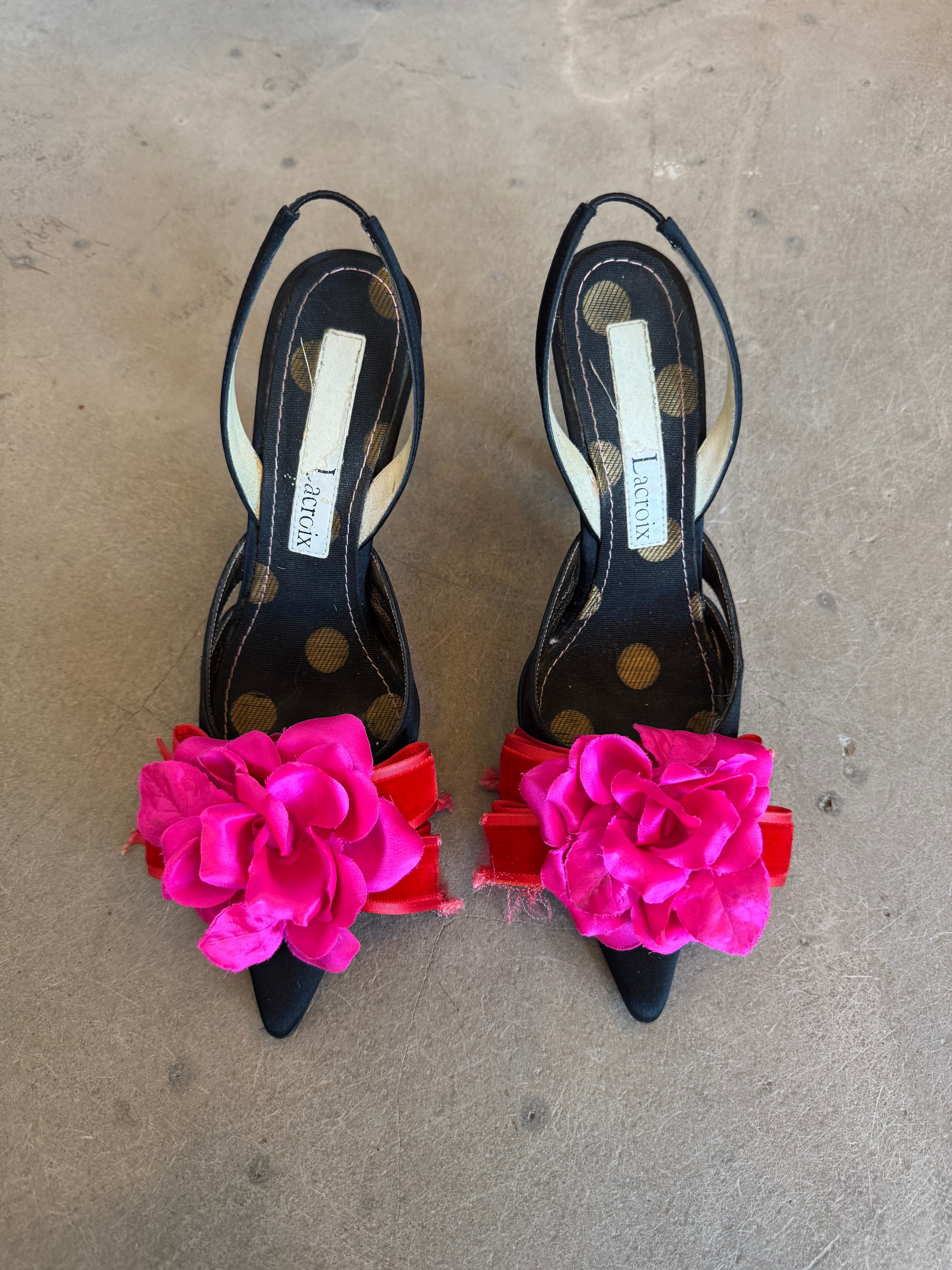 Vintage Floral Shoes