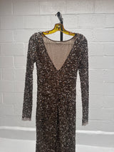 Bronze gown
