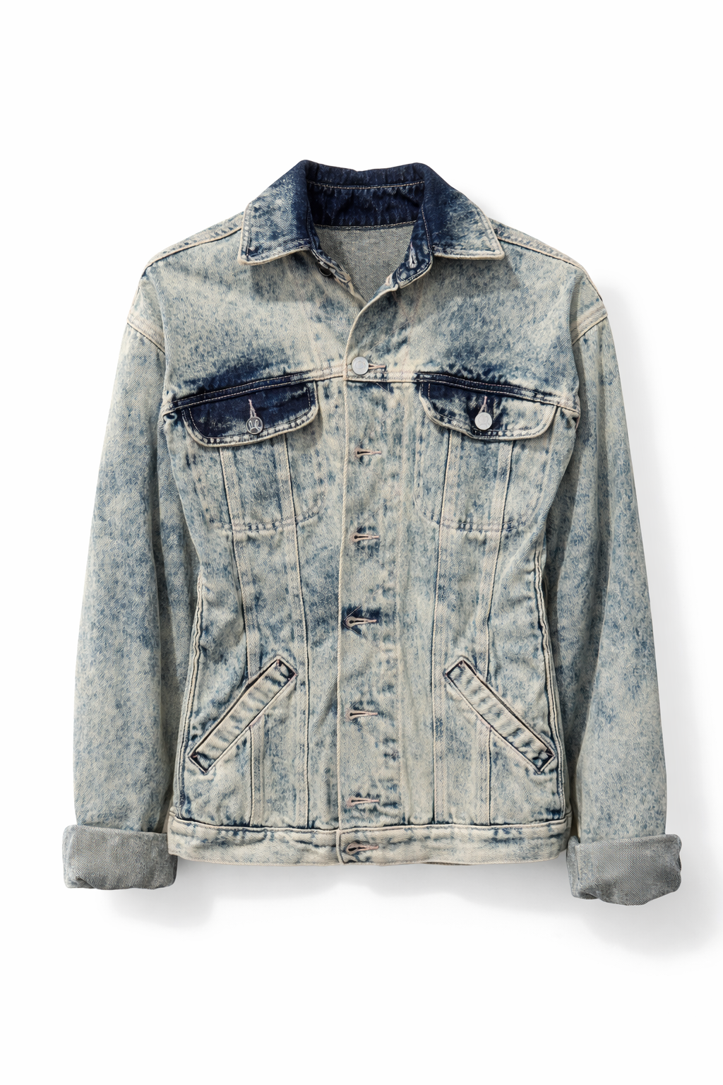 Acid Wash Jean Jacket