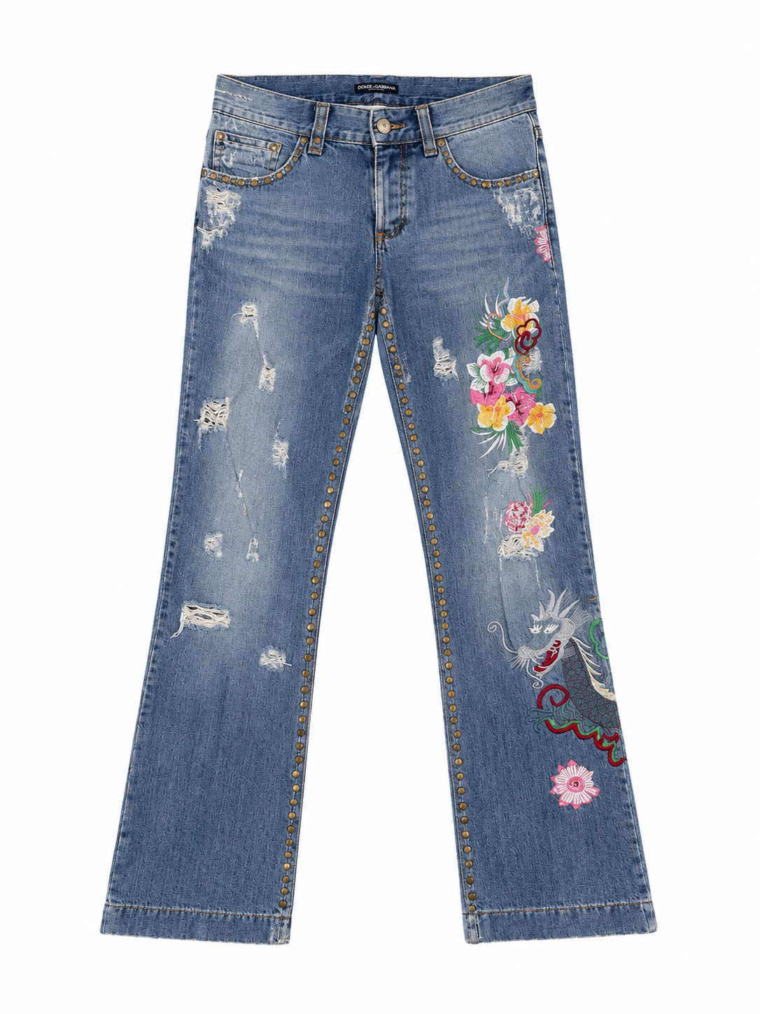 Floral Embroidered Denim 2003