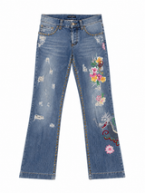Floral Embroidered Denim 2003