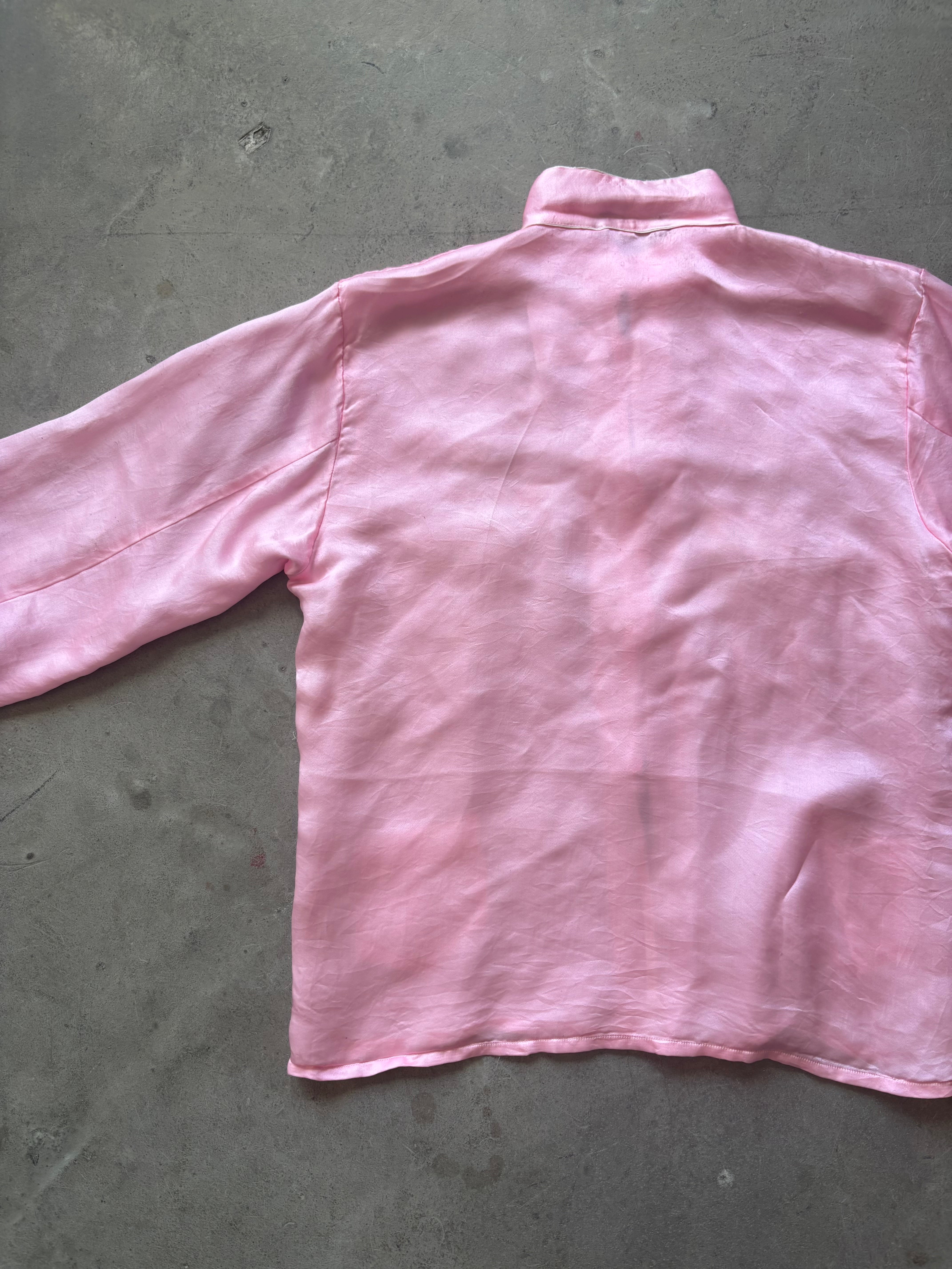 Silk Vintage Jacket with Embroidery