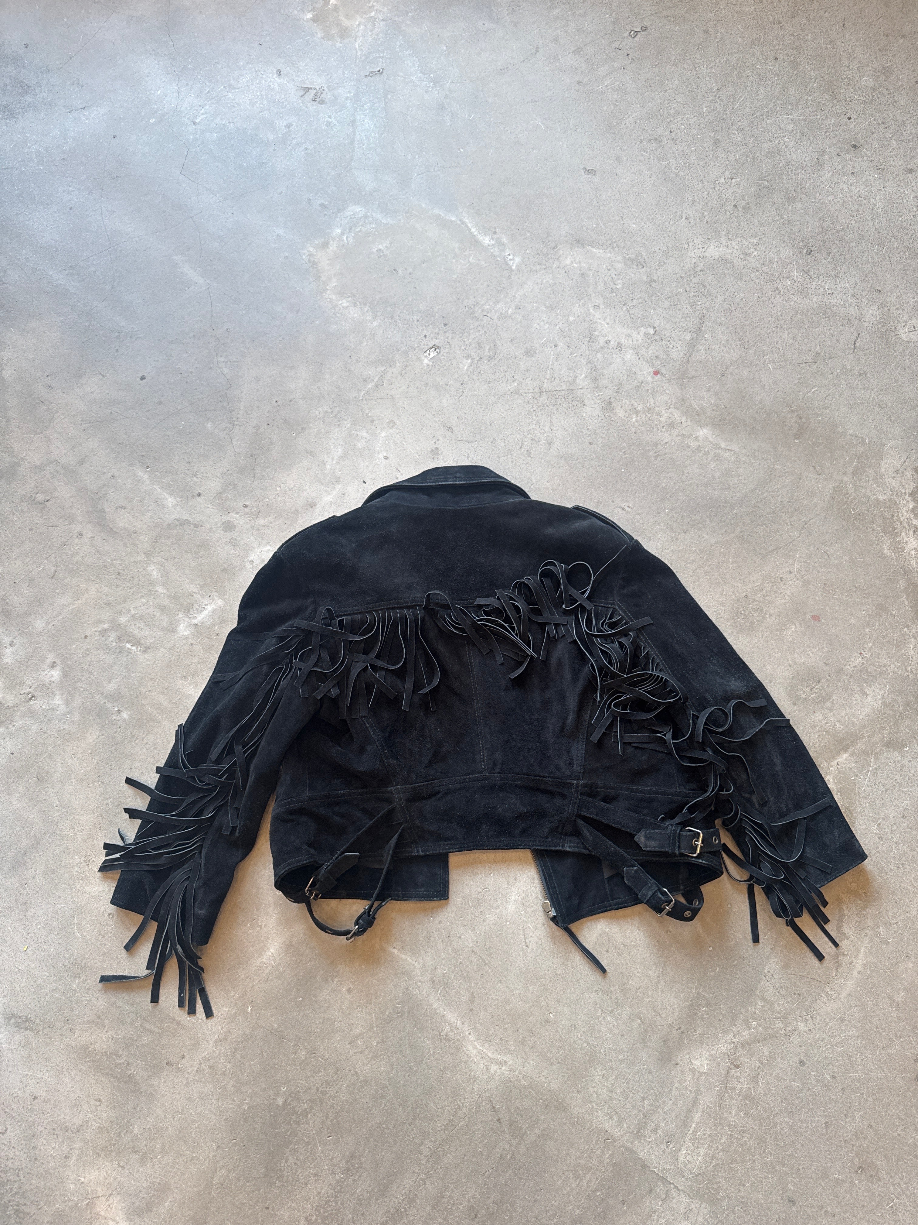 Fringe Suede Jacket