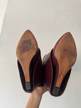 Burgundy Boots