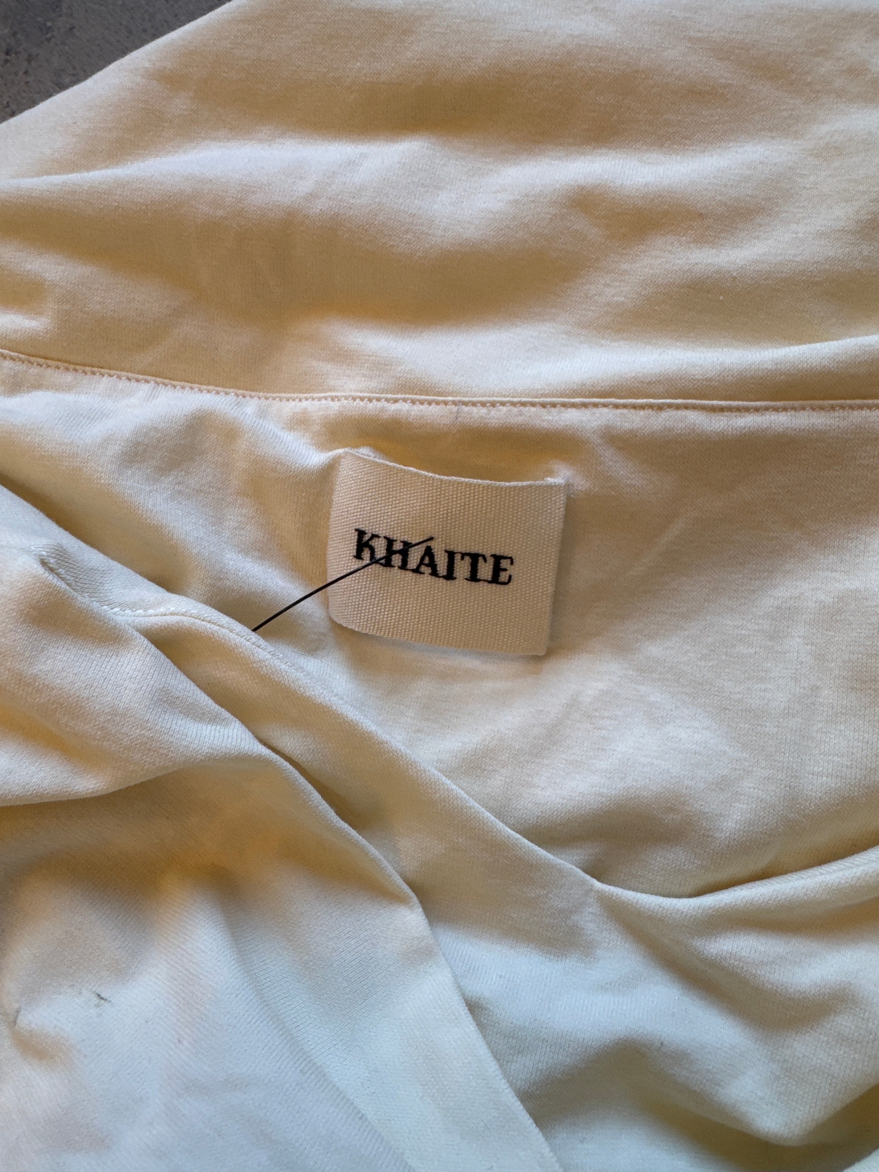 Rushed Cream Dress