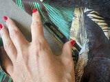 Peacock Print Vintage Dress 2012
