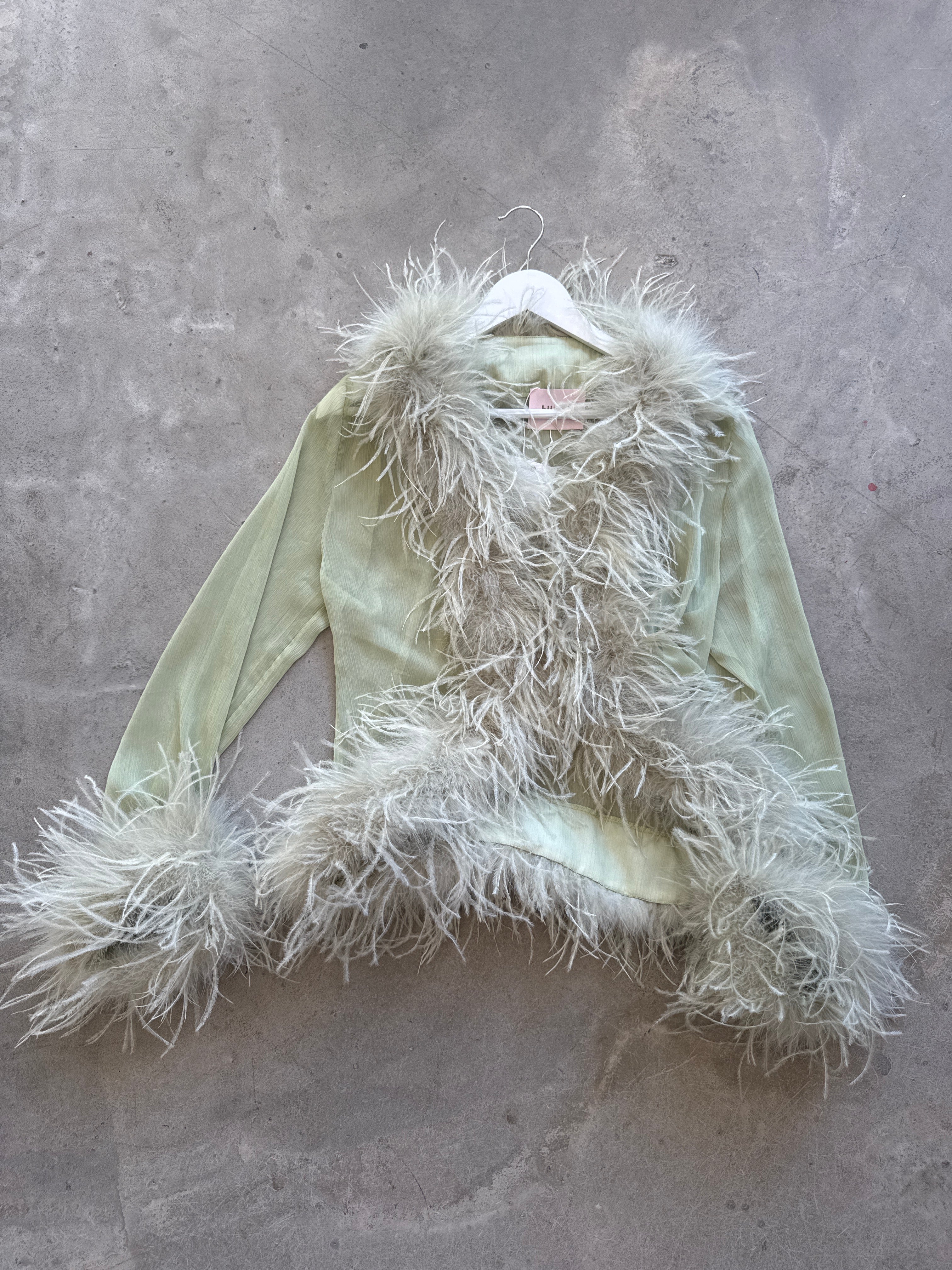 Gigi Feather Top