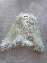 Gigi Feather Top