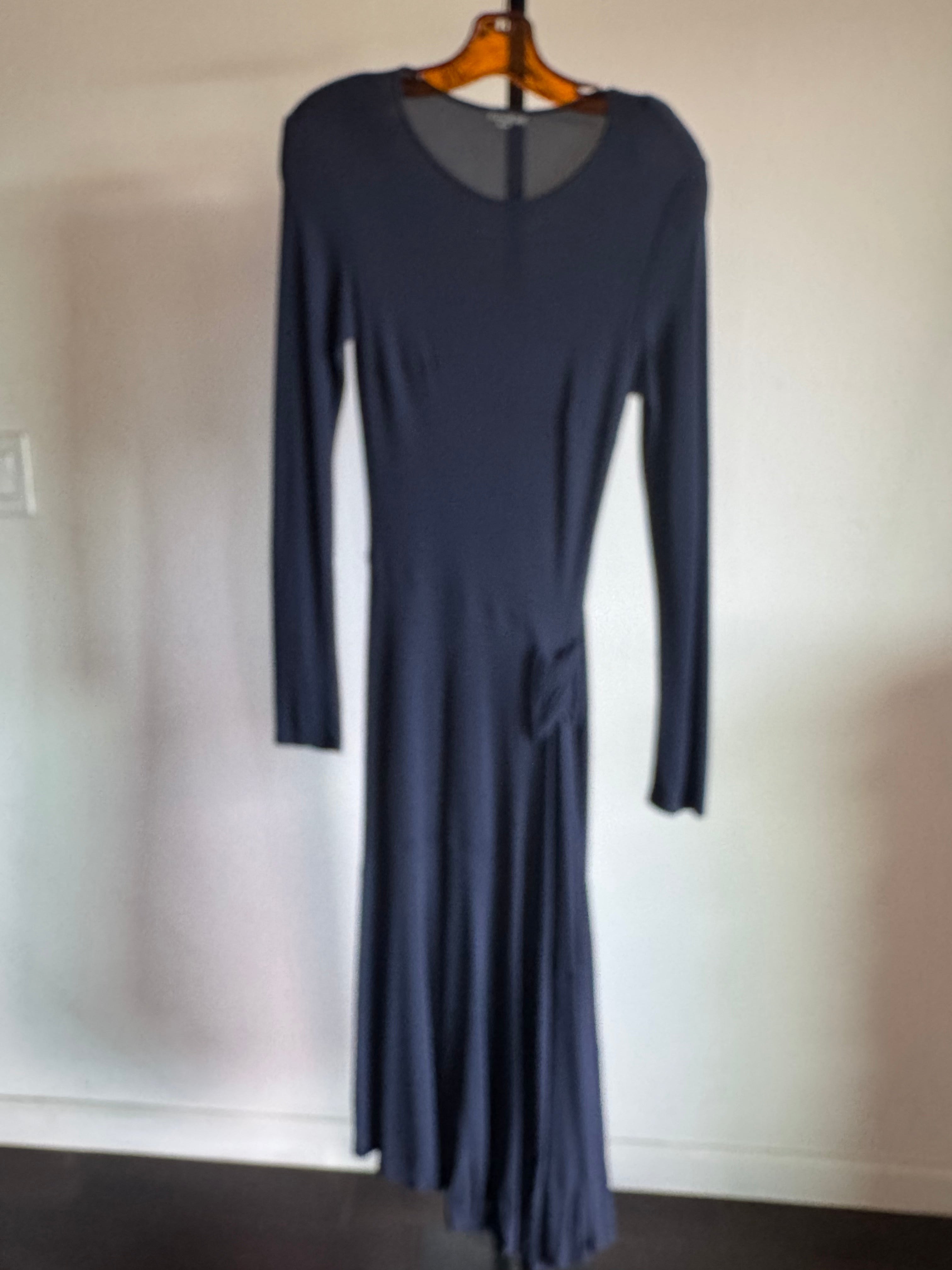 Blue Slink Dress