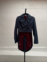 Military Jacket with Satin Lining