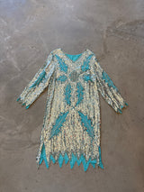Blue & Silver Dress