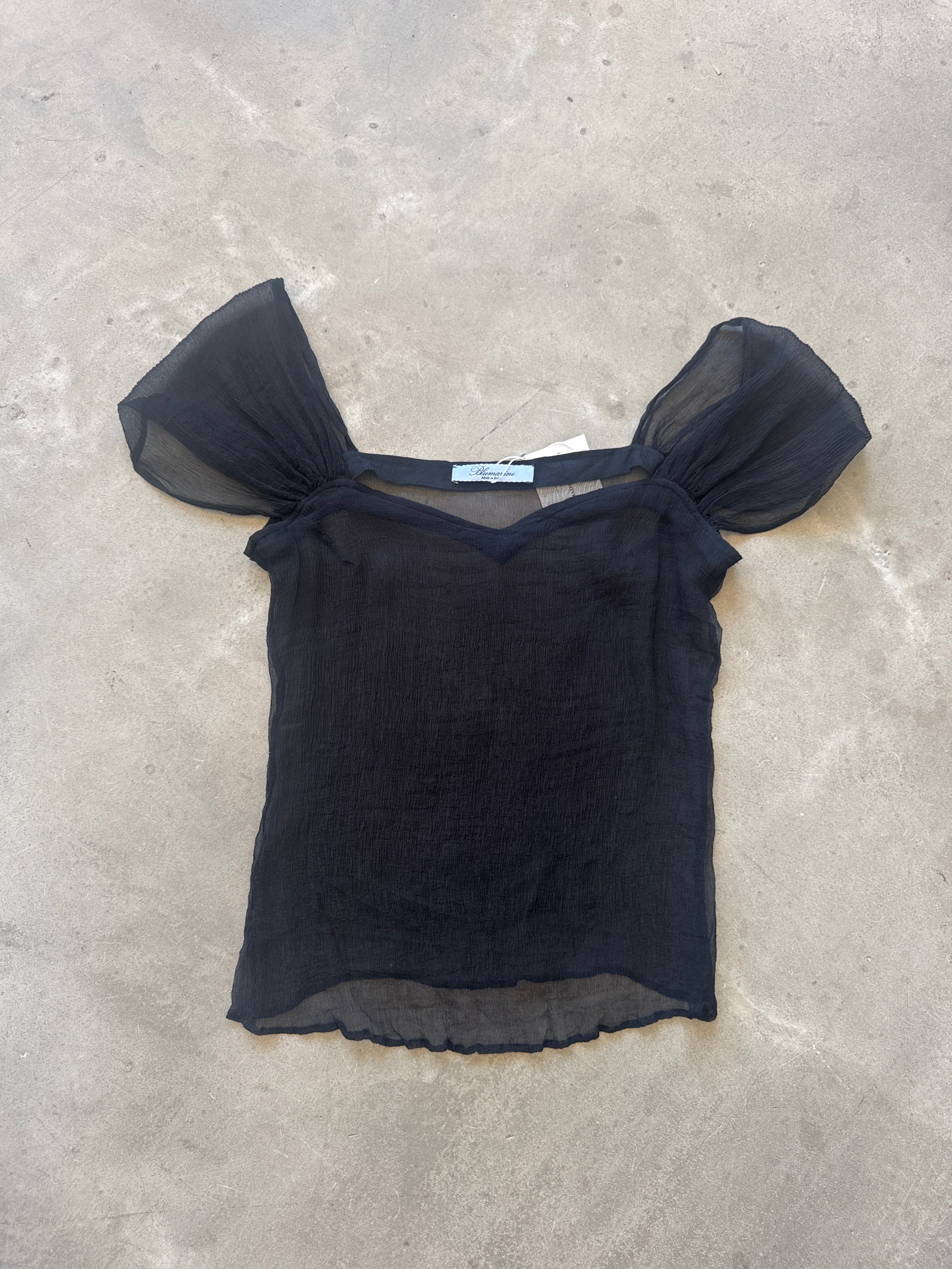 Vintage Chiffon Top
