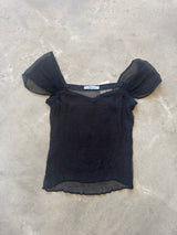 Vintage Chiffon Top