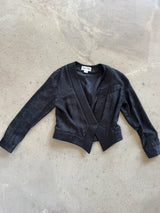 Vintage Silk Wrap Jacket