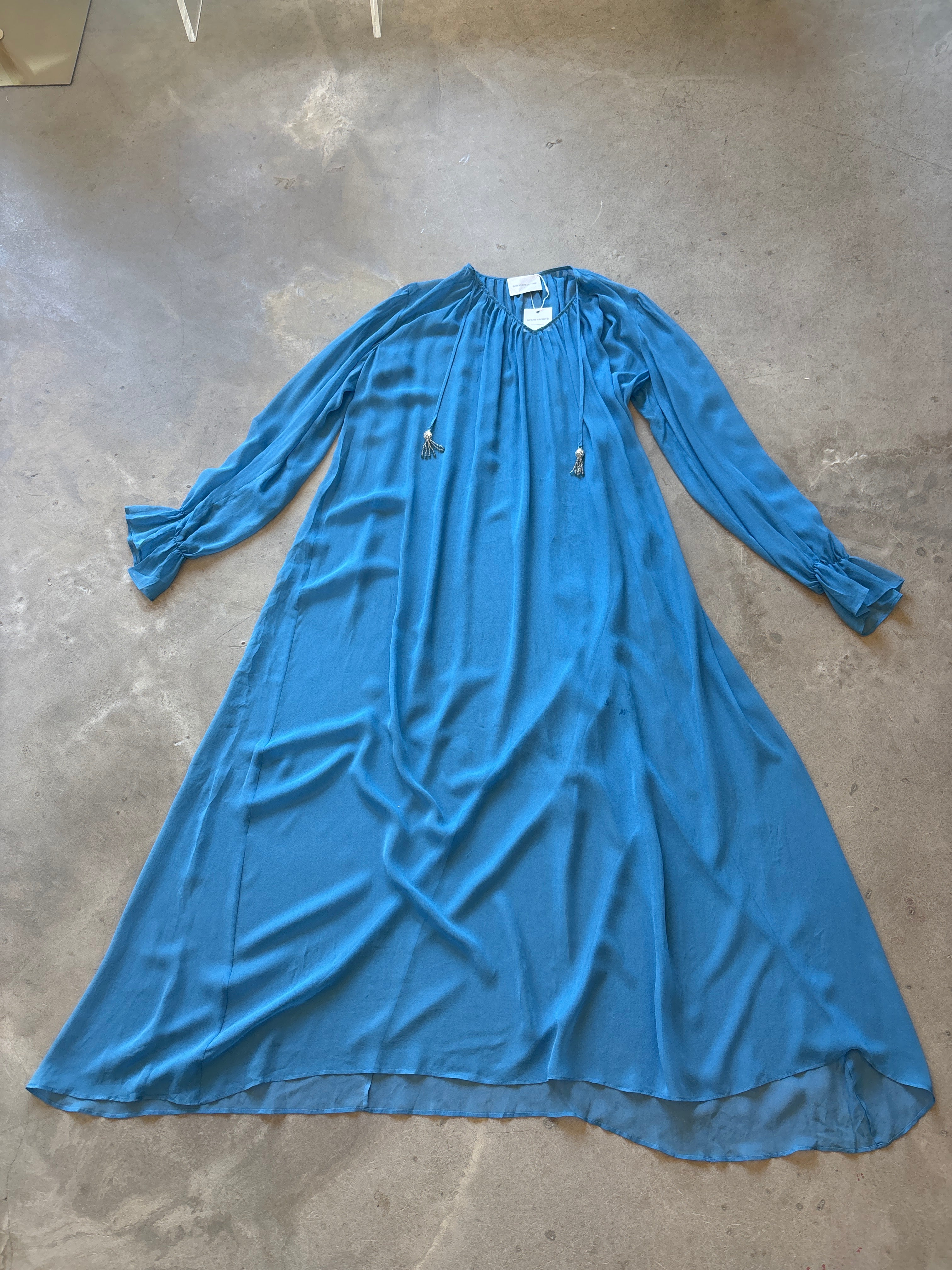 Sheer Blue Dress