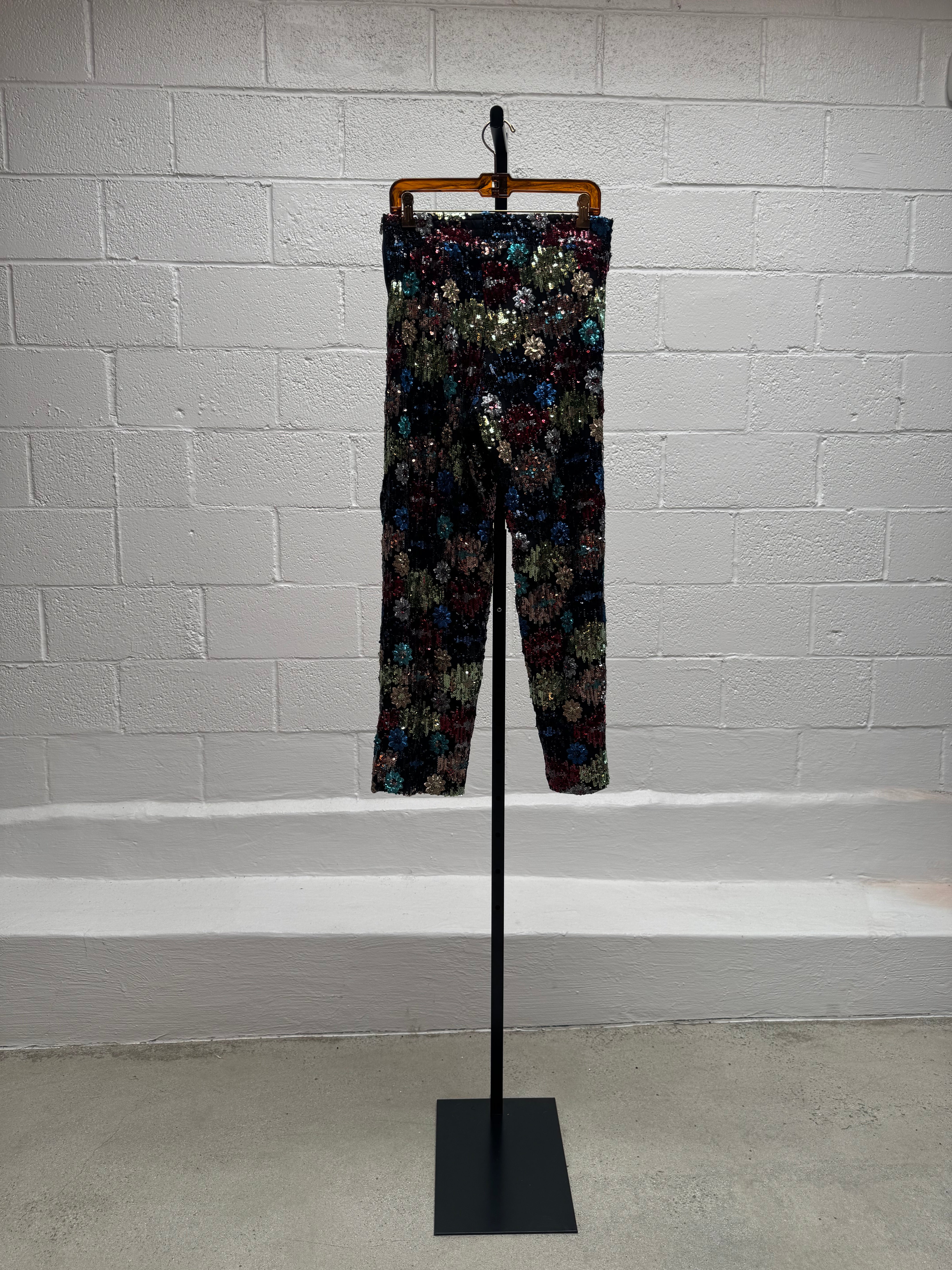 Sequins Jacket and Pant Set