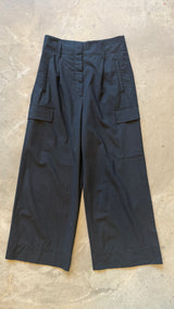 Dark Grey Cargo Trousers