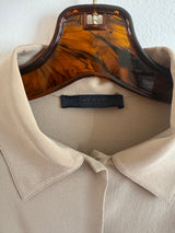 Tan Silk Shirt