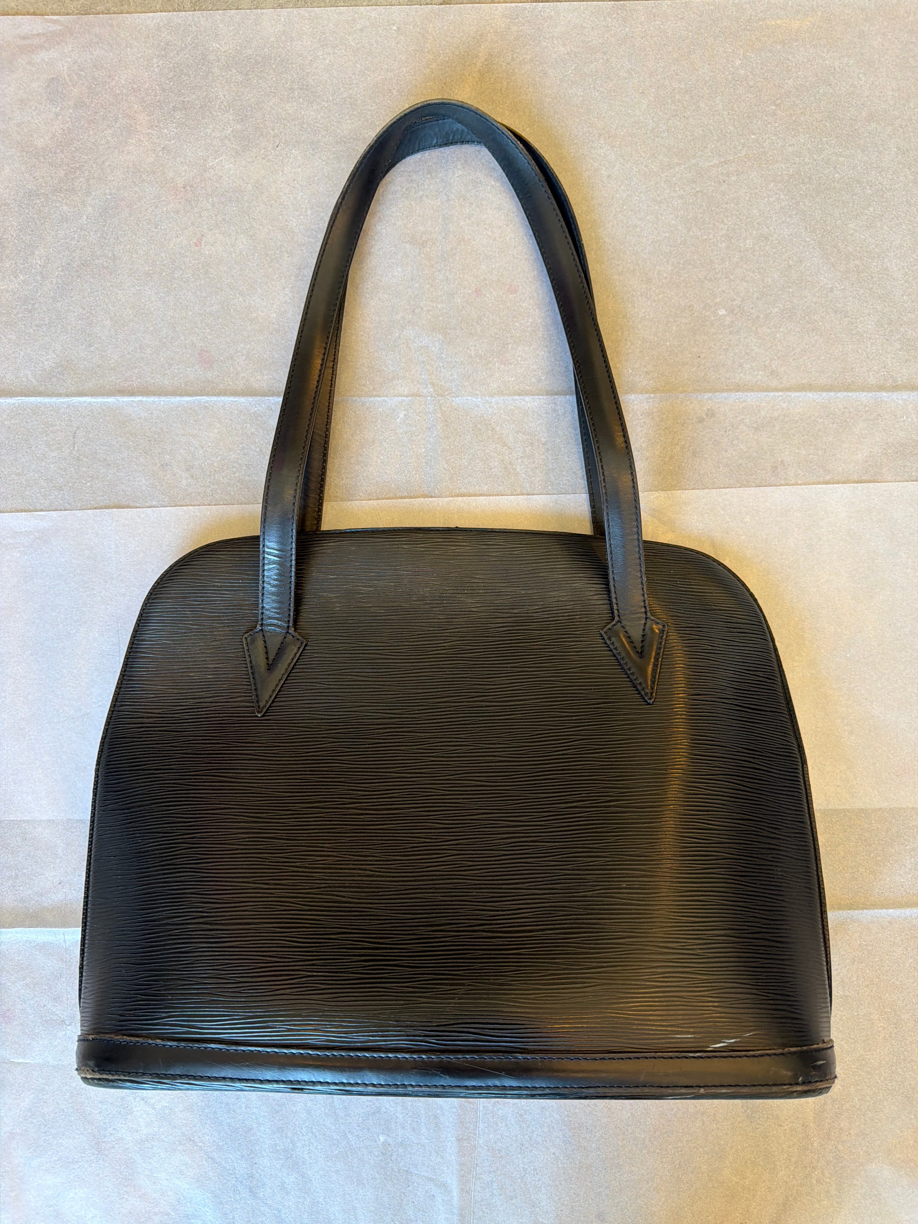 Epi Leather Lussac Vintage Handbag