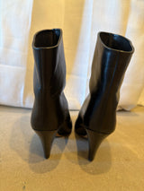 Silver Toe Boots