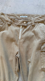 Beige Cargo Pants