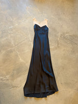 Silk and Mesh Dress