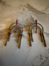 Horseshoe Rainbow Earrings