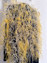‘Wham Bam’  Ostrich Feather Cardigan