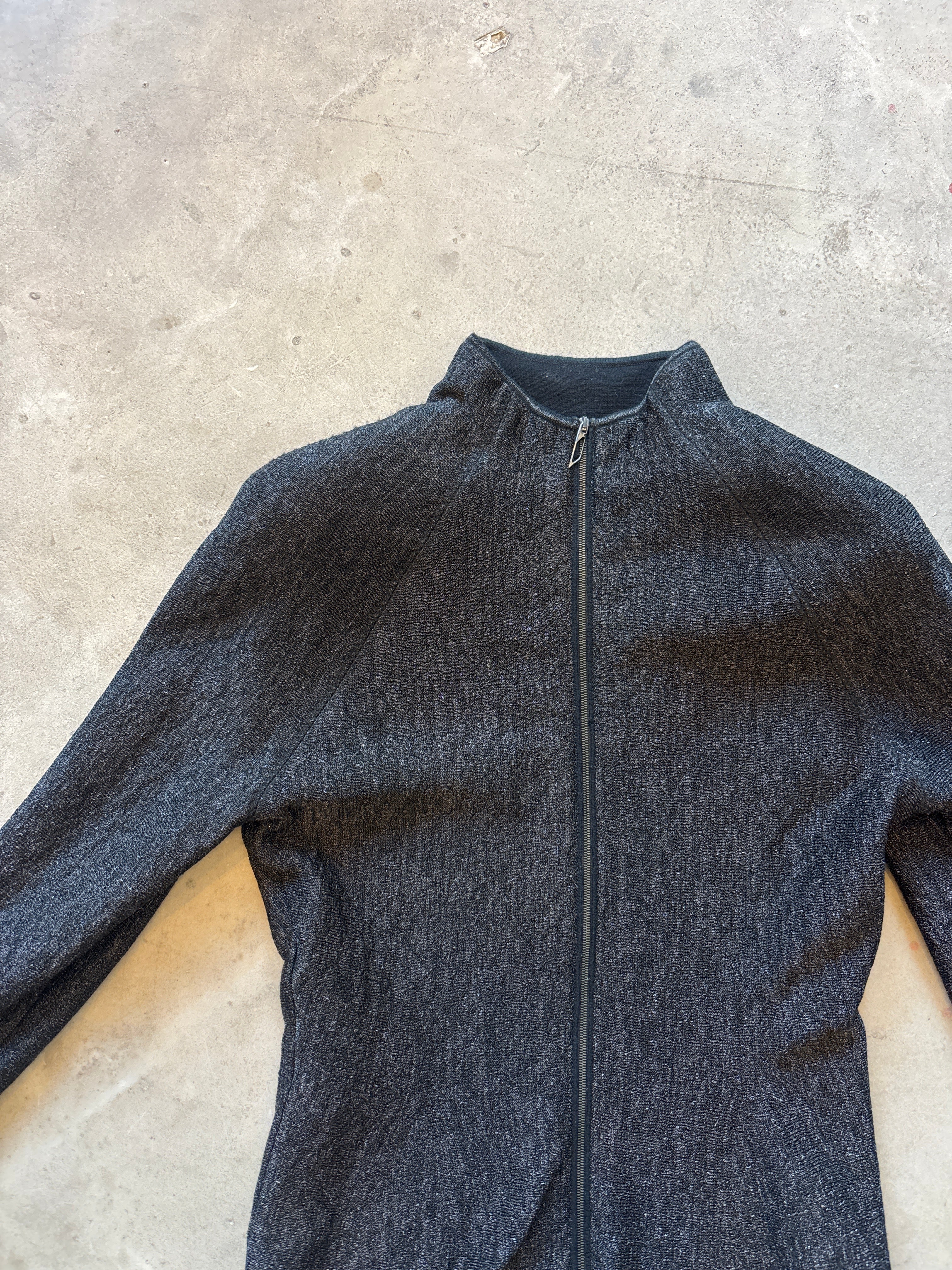 Metallic Zip Jacket