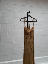 Stunning 1990's Gown with Beaded Detailing