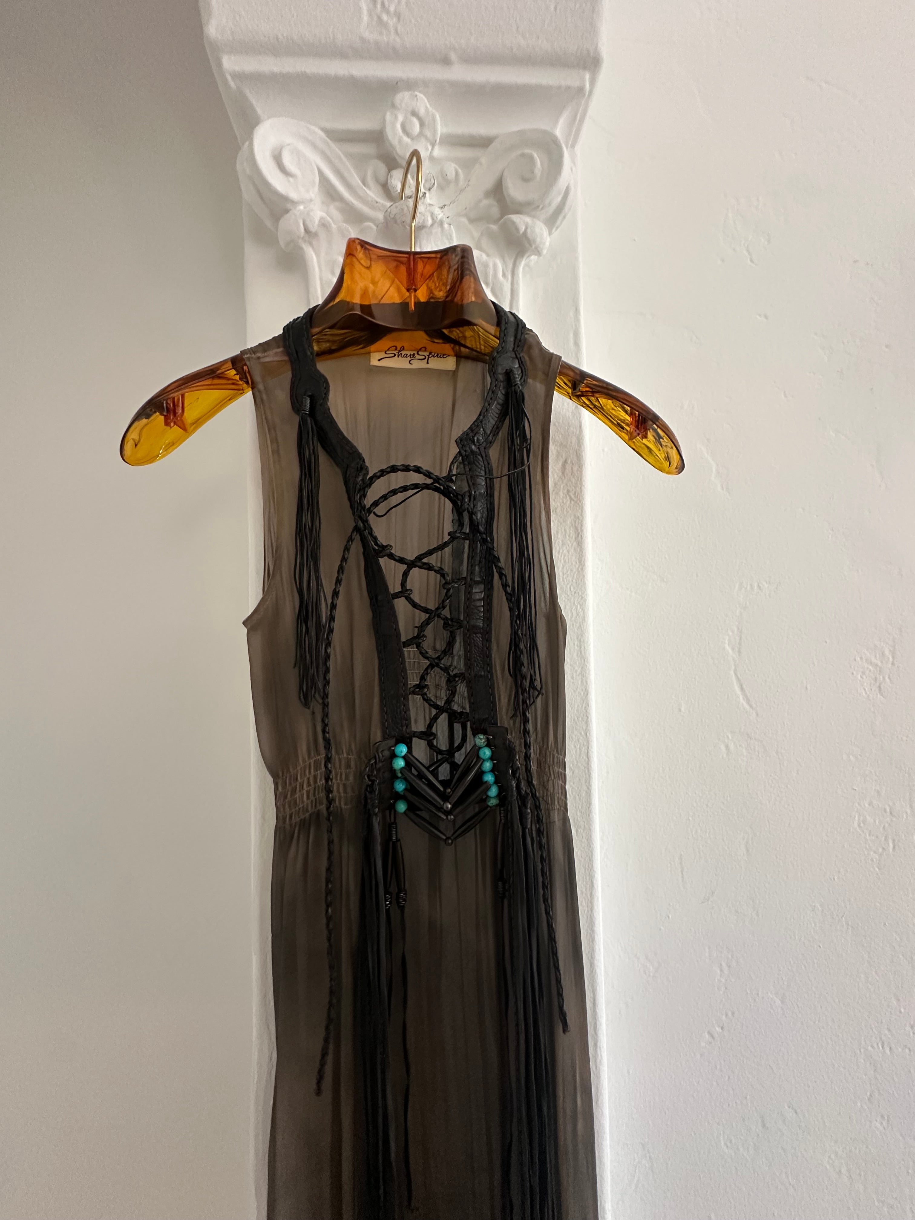 Brown Hippy Dress