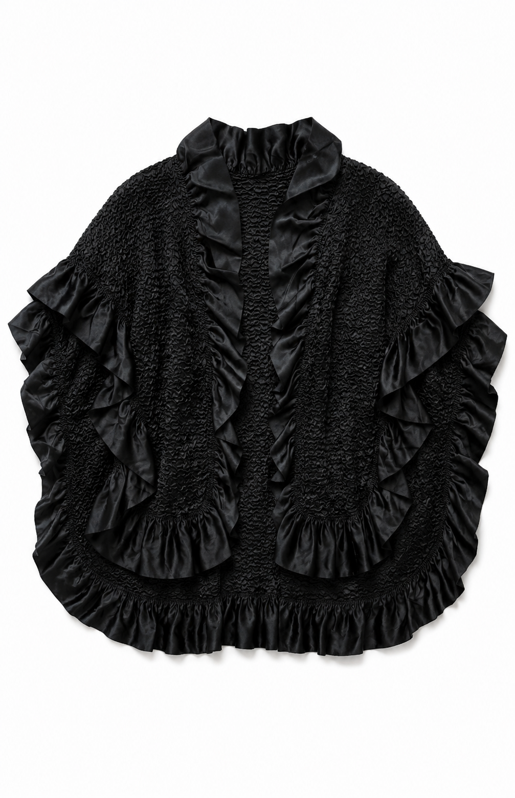 Vintage Black Evening Cape