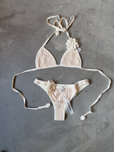 Crochet Floral Bikini