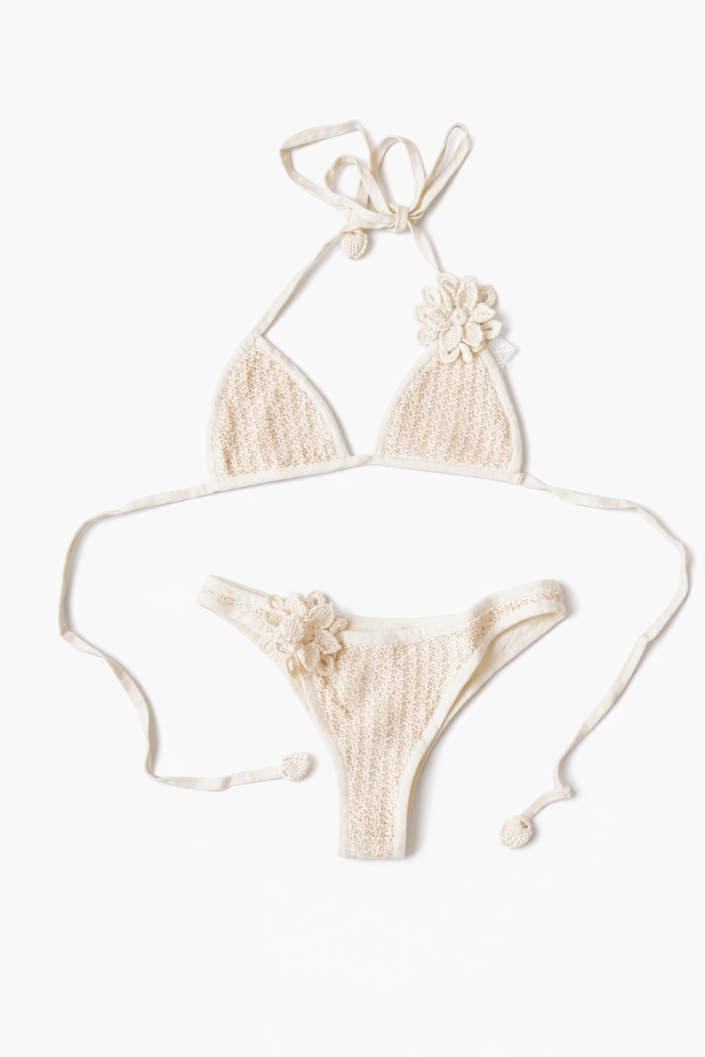 Crochet Floral Bikini