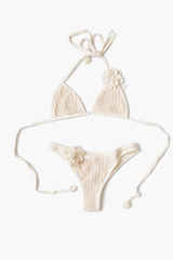 Crochet Floral Bikini