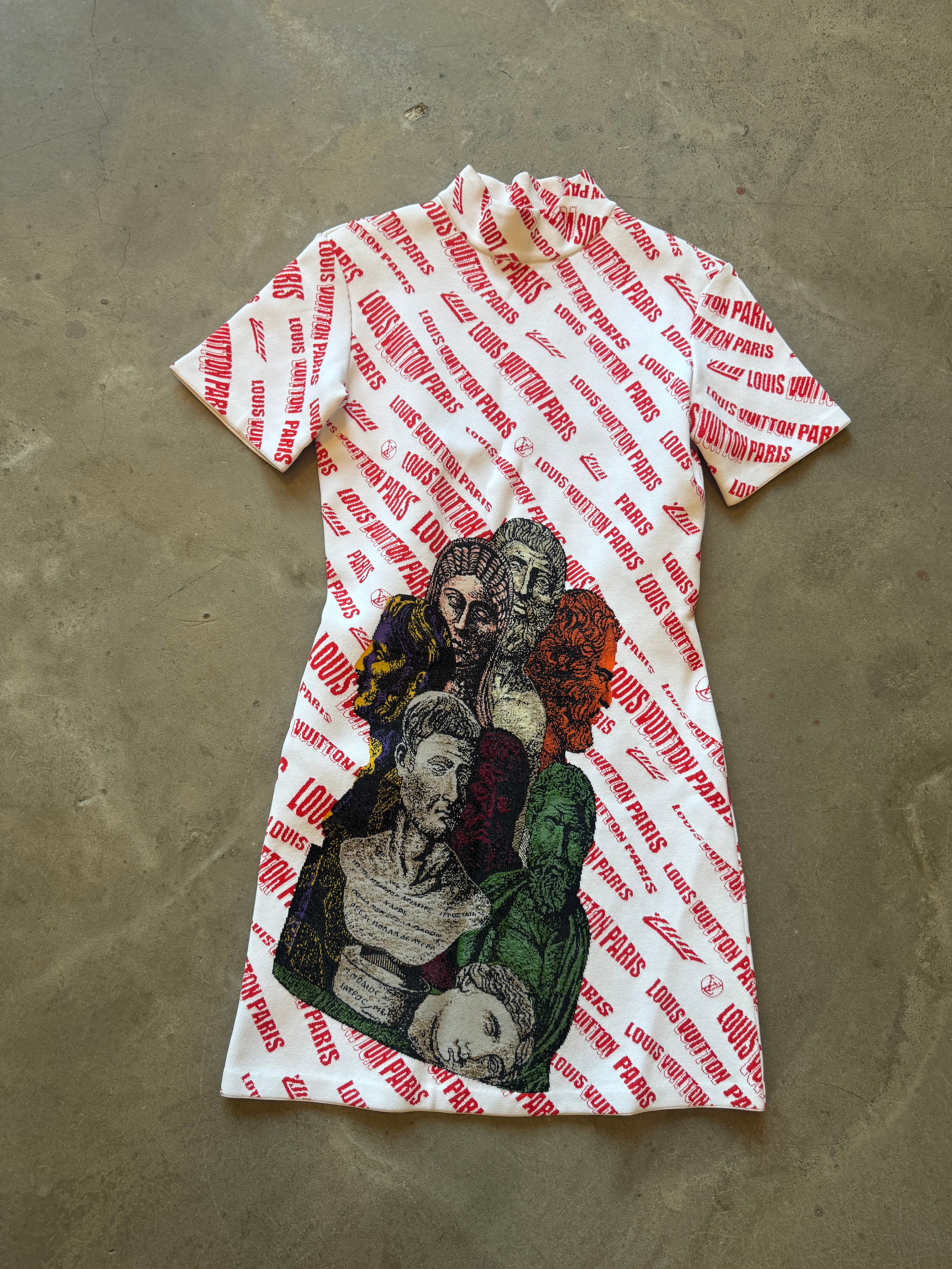 Fornasetti Print Mini Dress