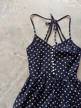 Vintage Polkadot Mini Dress