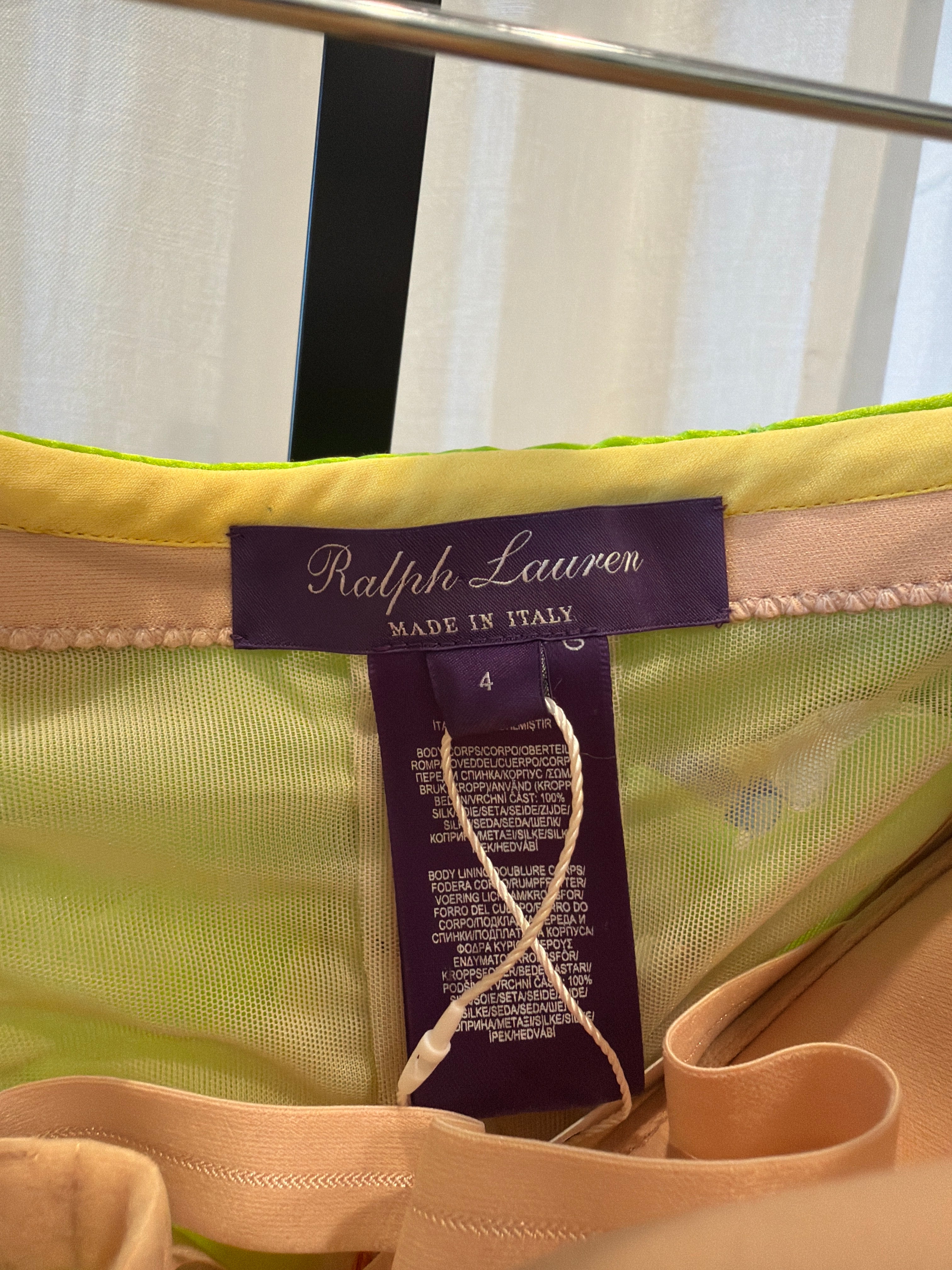 Purple Label Colorful Silk Dress