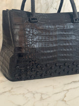 Large crocodile bag